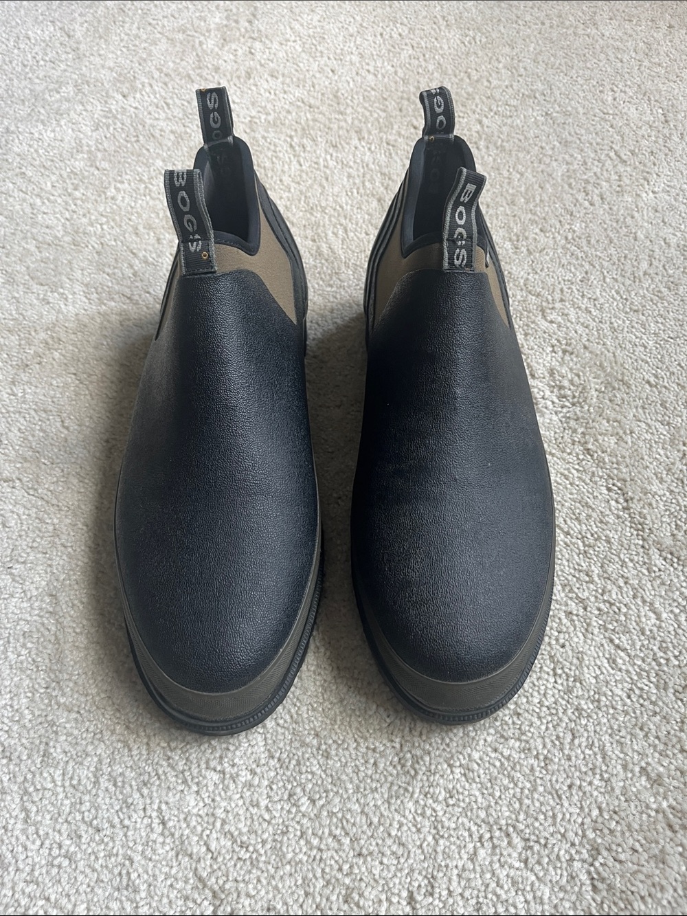 12, Bogs, Slip-On Waterproof Rain Boots